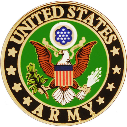 U.S. ARMY, ARMY SYMBOL B Small - Original Artwork, Expertly Designed PIN - 0.75'