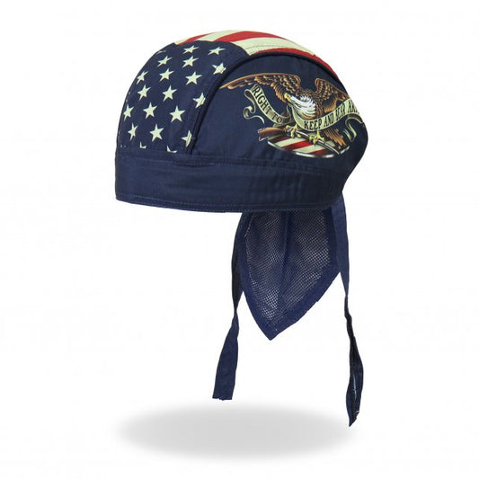 KEEP AND BEAR ARMS - High Quality Micro-Fiber Bikers HEADWRAP