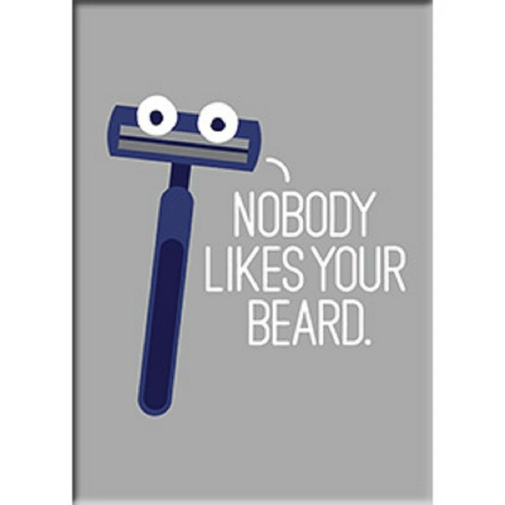 David Olenick, LET'S FACE IT - Licensed Original Artwork MAGNET, 2.5" x 3.5"