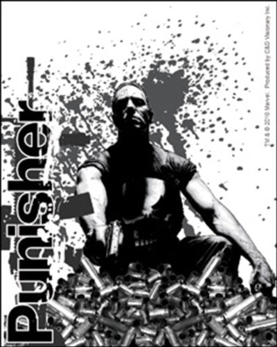 Licenses Products Marvel Extreme Punisher Bullet Sticker