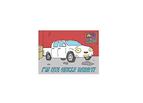 Rick and Morty, I'M UTE UNCLE BARRY! - Officially Licensed Artwork MAGNET, 2.5" x 3.5"
