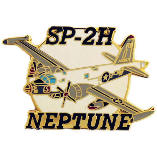 AIRCRAFT & HELICOPTERS, APL SP-2H NEPTUNE - Original Artwork, Expertly Designed PIN - 1.50"