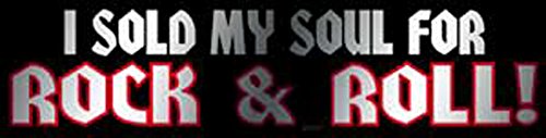 Sold My Soul - Music Themed - Die Cut Vinyl Sticker Decal
