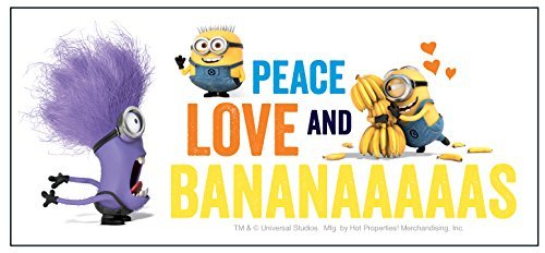 Peace Love Bananas Sticker