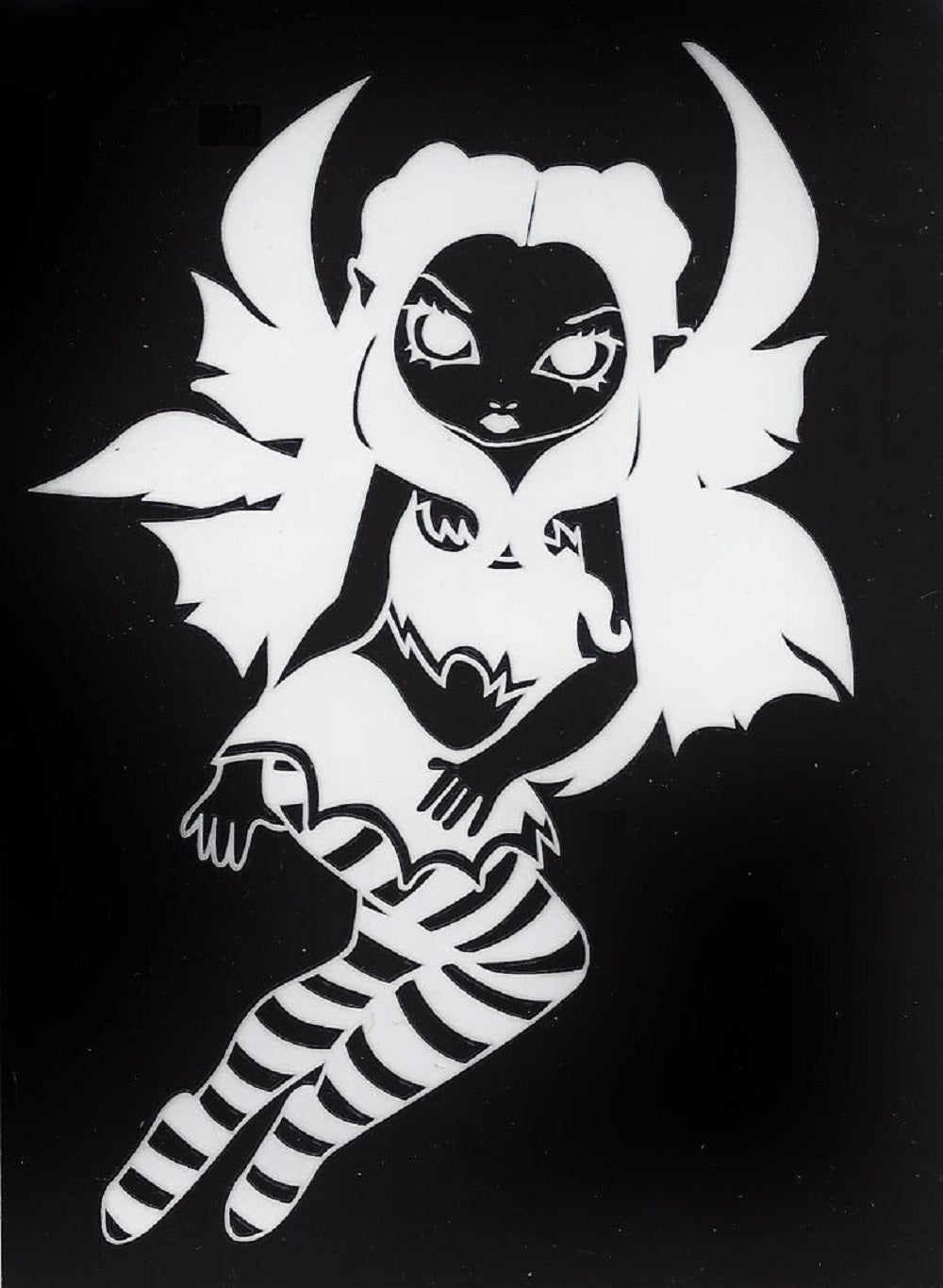 Jasmine Becket-Griffith - Beautiful Blue Fairy - Rub On Sticker / Decal