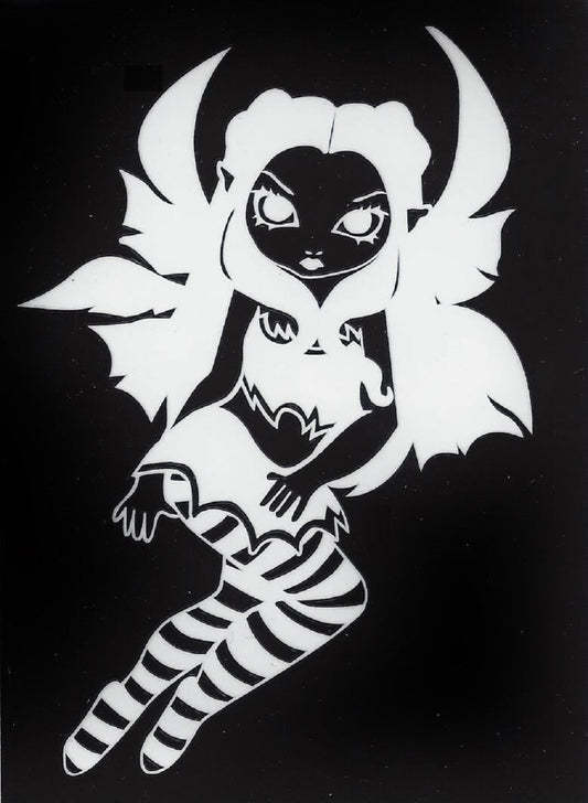 Jasmine Becket-Griffith - Beautiful Blue Fairy - Rub On Sticker / Decal