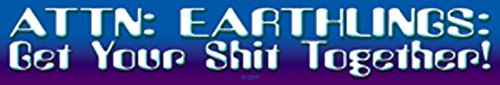 C&D Visionary CDX Earthlings Sticker (S-7318)
