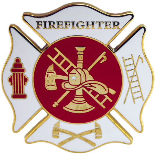 FIRE & EMS, FIREFIGHTER - Original Artwork, Expertly Designed PIN - 1.5"