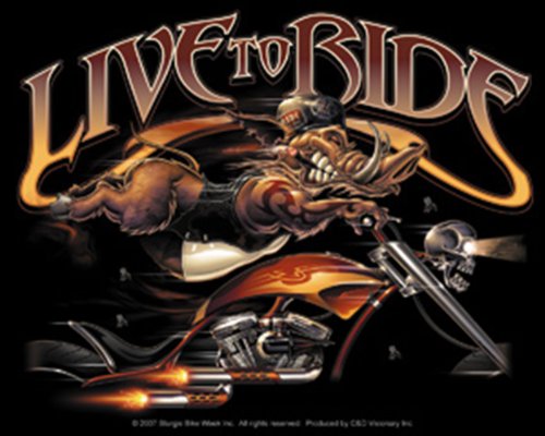 Licenses Products Live To Ride Bad Boar Sticker