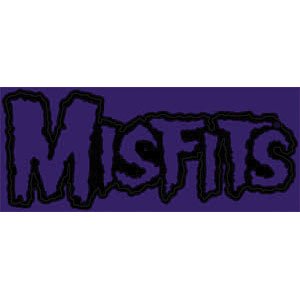C&D Visionary Misfits Purple Logo Large Sticker (S-7207-X)