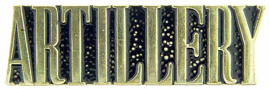 UNITED STATES ARMY PIN - ARMY Script ARTILLERY Officially Licensed USA American Military Expertly Designed PIN - 1"