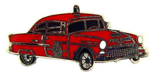 FIRE & EMS, CHIEF CADILAC - Original Artwork, Expertly Designed PIN - 1"