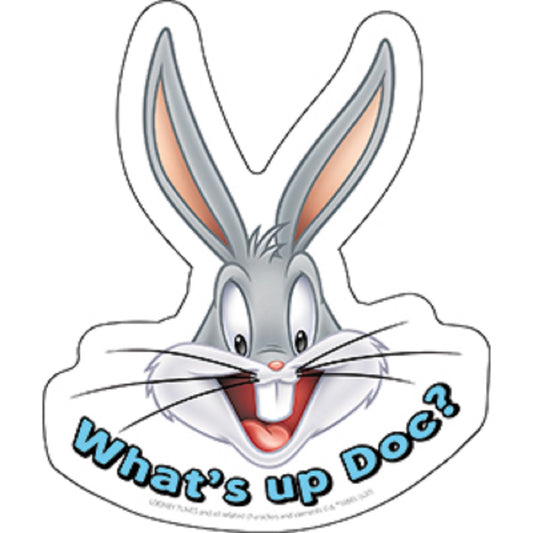 LOONEY TUNES WHAT'S UP DOC? STICKER - Looney Tunes What's Up Doc Orignal Artwork STICKER - 4.68" x 5.56"