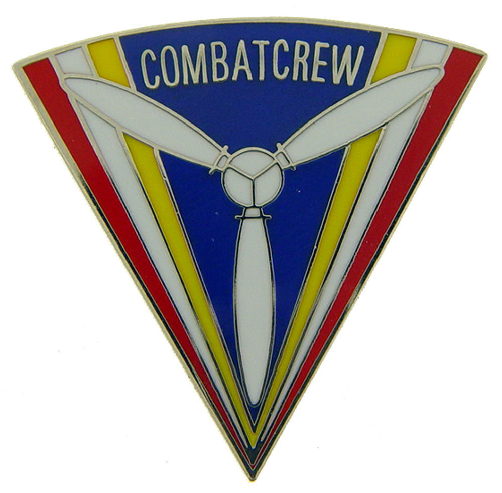 U.S. AIR FORCE, USAF COMBAT CREW - Original Artwork, Expertly Designed PIN - 1"