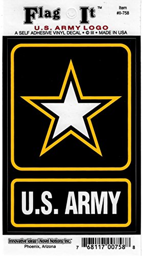 US Army Logo decal for auto, truck or boat