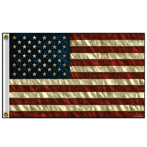 Biker Fag - DISTRESSED AMERICAN - Uncle Sam Skull - 3" x 5"