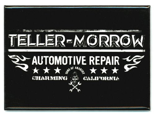 Sons Of Anarchy Teller Morrow Magnet by Animewild