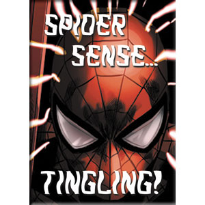 Spider-Man - Tingling - Marvel Comics Refrigerator Magnet