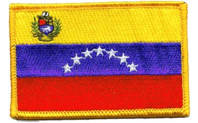 Venezuela iron-on embroidered patch