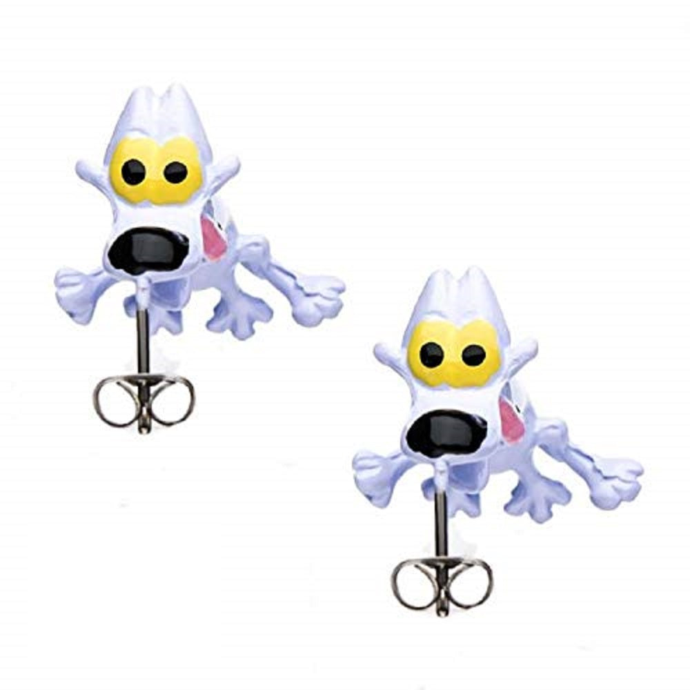 Nickelodeon Rocko's Spunky Biting, Officially Licensed Stud Earrings