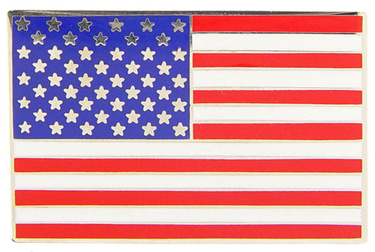 USA & PATRIOTIC, USA FLAG - Original Artwork, Expertly Designed PIN - 1.625"