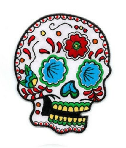 Sunny Buick - Candy Sugar Skull - Embroidered Patch