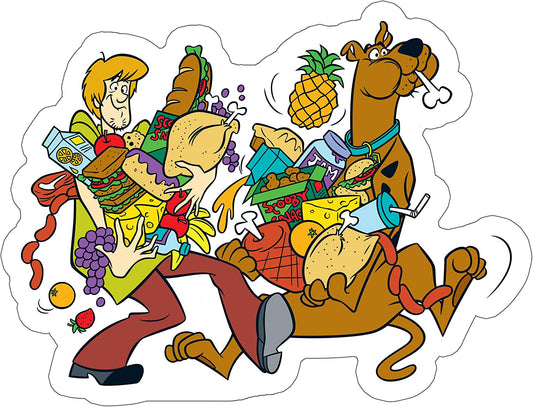 C&D Visionary Scooby Doo Shaggy & Scooby Sticker, Multi-Colored