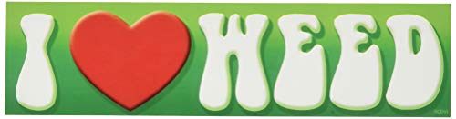 C&D Visionary CDX I Love Weed Sticker (S-7336)