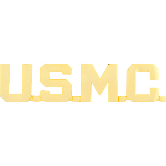 U.S. MARINES, Script USMC LETTERS - Original Artwork, Expertly Designed PIN - 1.75"