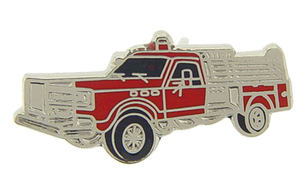 FIRE & EMS, TRUCK PICKUP - Original Artwork, Expertly Designed PIN - 1"