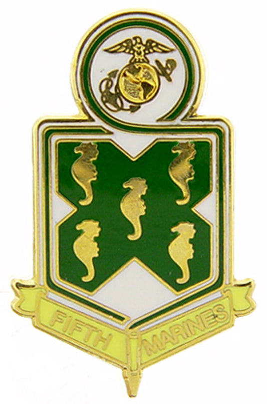 U.S. MARINES, Marines 5th Regiment - Original Artwork, Expertly Designed PIN - 1"