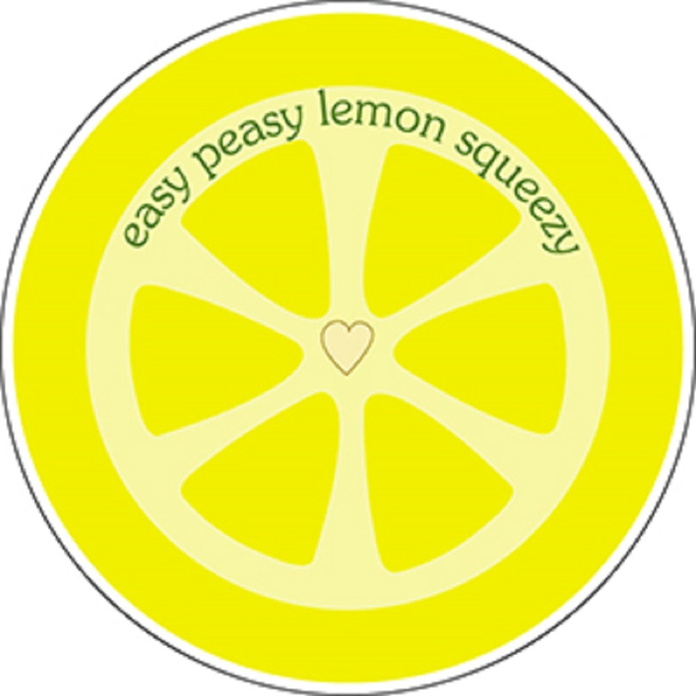 FOOD EASY PEASY LEMON SQUEEZY STICKER - LEMON SQUEEZY Orignal Artwork Decal STICKER