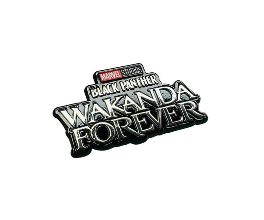 The Official Marvel Pin: Black Panther Movie WAKANDA FOREVER PIN - The Officially Licensed WAKANDA FOREVER Enamel Lapel PIN, 4cm x 2cm