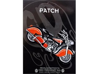 Application Vintage Red and Black Bike Patch