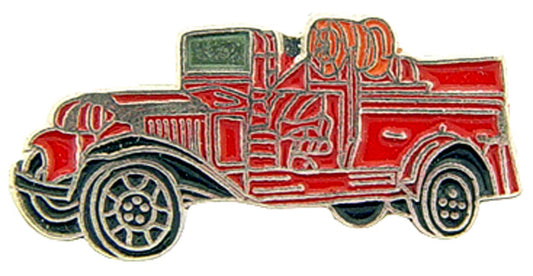 FIRE & EMS, TRUCK 1931 - Original Artwork, Expertly Designed PIN - 1"