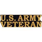 US ARMY, United States Army SCR Veteran - Expertly Designed, PIN - 1.5"