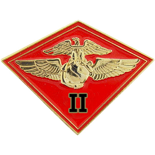 U.S. MARINES, 2ND MARINE CORPS WING - Original Artwork, Expertly Designed PIN - 1.125"
