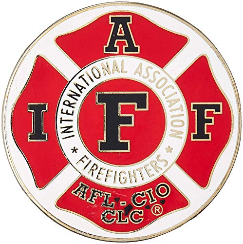 International Association FIREFIGHTERS - Original Artwork, Expertly Designed , PIN - 1.5"