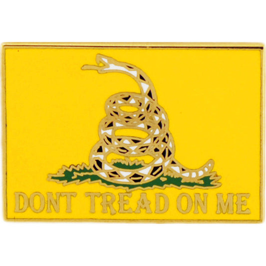 USA & PATRIOTIC, DONT TREAD ON ME - Original Artwork, Expertly Designed PIN - 1"