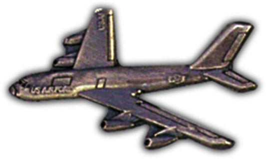 AIRCRAFT & HELICOPTERS, APL KC-135 STRATOTANK Pewter - Artwork, Expertly Designed PIN - 1.50"