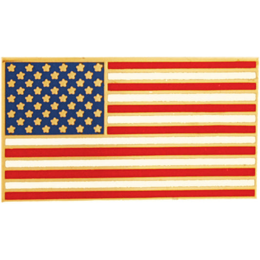 USA & PATRIOTIC, USA FLAG - Original Artwork, Expertly Designed PIN - 1.125"