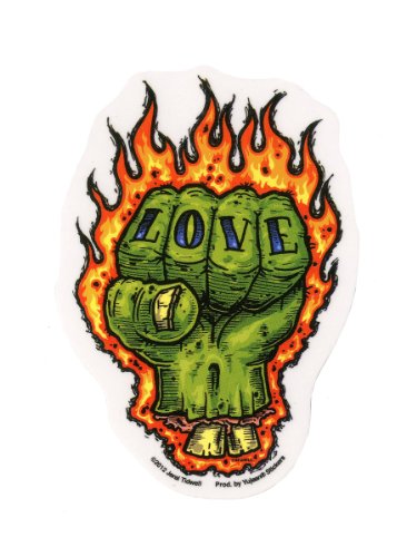 Jeral Tidwell - Zombie Love Fist - Sticker / Decal