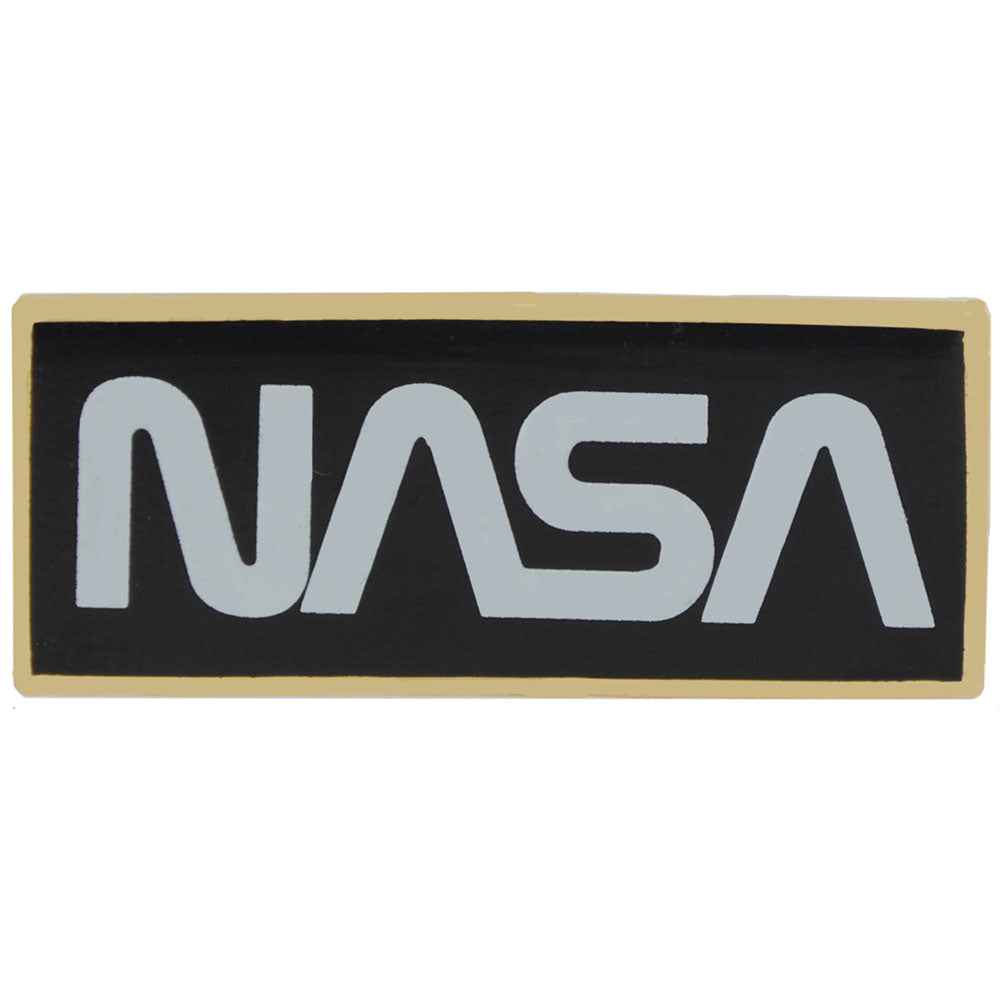 AIRCRAFT & HELICOPTERS, SPACE NASA LOGO GOLD - Original Artwork, Expertly Designed PIN - 1.125"