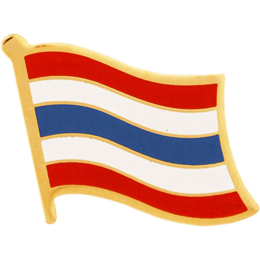 INTERNATIONAL, THAILAND Flag - Original Artwork, Expertly Designed PIN - 1"