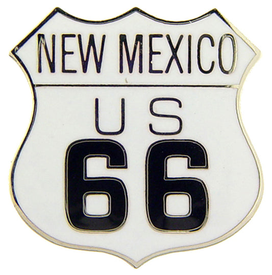 USA STATES, NEW MEXICO ROUTE 66 - Original Artwork, Expertly Designed PIN - 1"