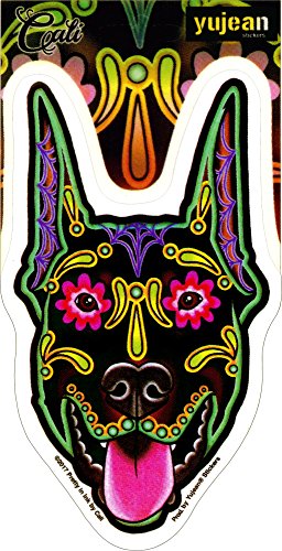 Cali's Doberman, Officially Licensed Original Artwork, 3.4" x 5.75" - Sticker DECAL