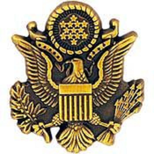 USA & PATRIOTIC, USA SEAL GOLD EMBLEM Mini - Original Artwork, Expertly Designed PIN - 0.75"