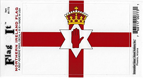 Northern Ireland decal for auto, truck or boat