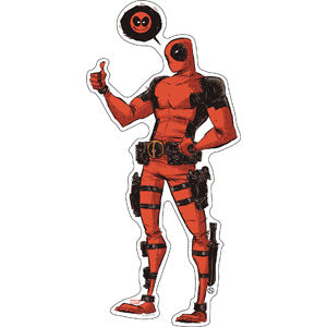 C&D Visionary Dead Pool Thought Bubble Decal