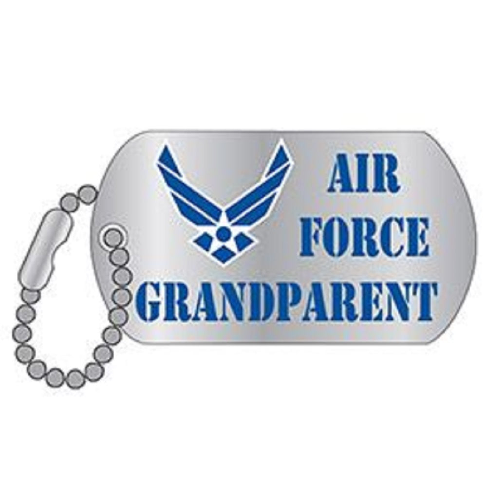 U.S. AIR FORCE, USAF EMBLEM GRAND PARENT - Original Artwork, Expertly Designed PIN - 1"